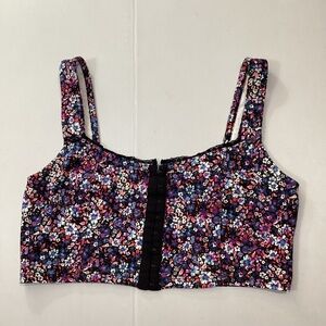 Mudd Floral Crop Top